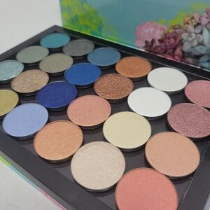 NEW No Box Colourpop Pressed Powder Large 24 Pan Eyeshadow Palette Blues Neutral